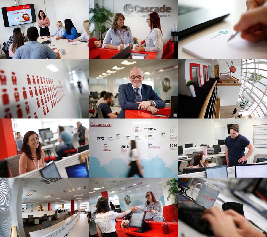northedge photography photos of the office space of Leeds based PR company Cascade HR