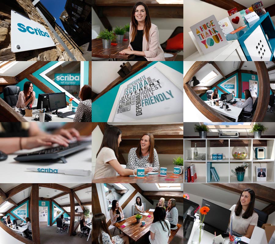 northedge photography photos of Scriba PR in their new office